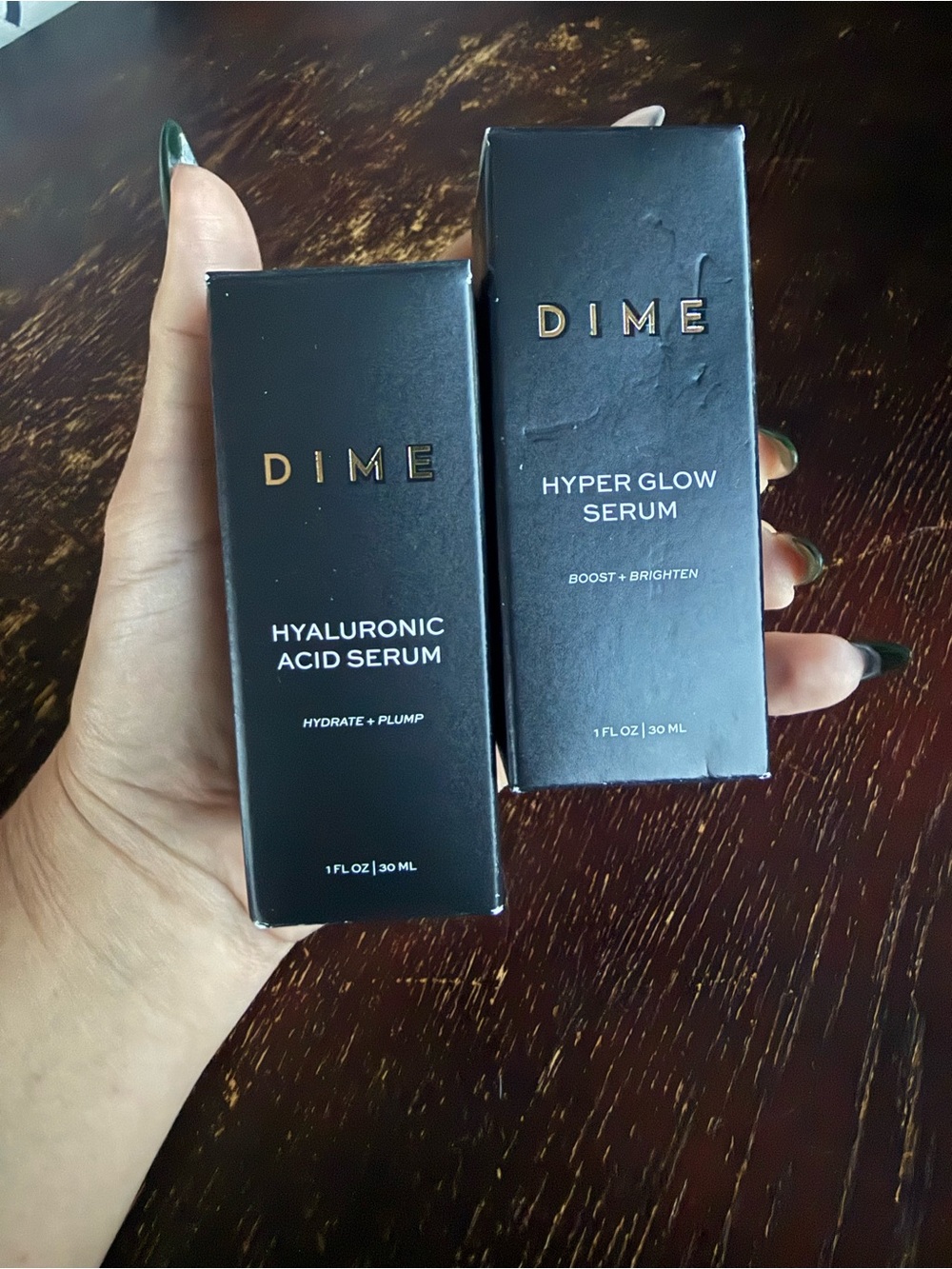 TWO DIME Hyaluronic Acid Serum - Black | Hydrate & Plump